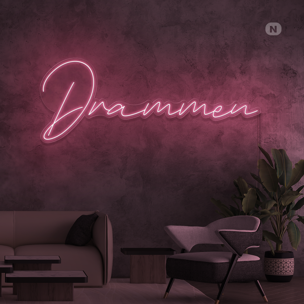 Neonskilt Drammen
