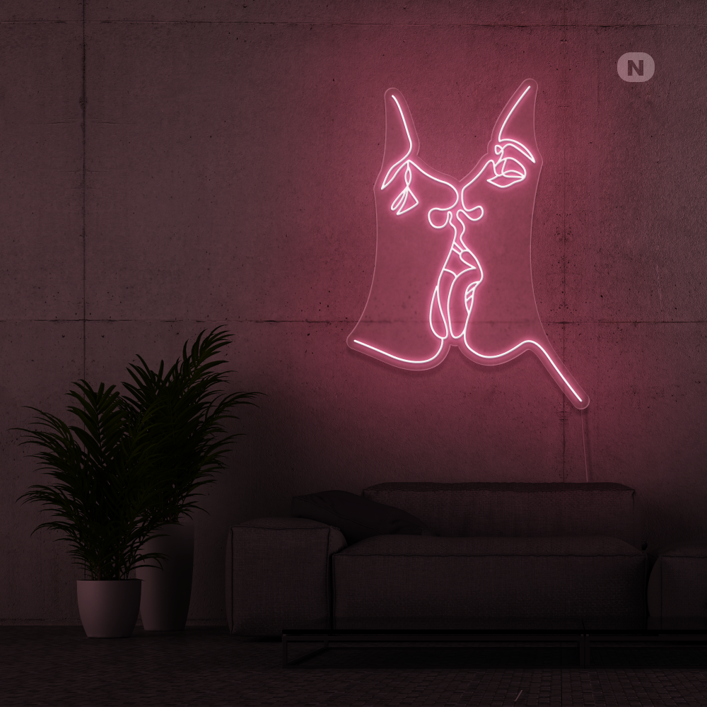 Neonskiltet Del kjærligheten