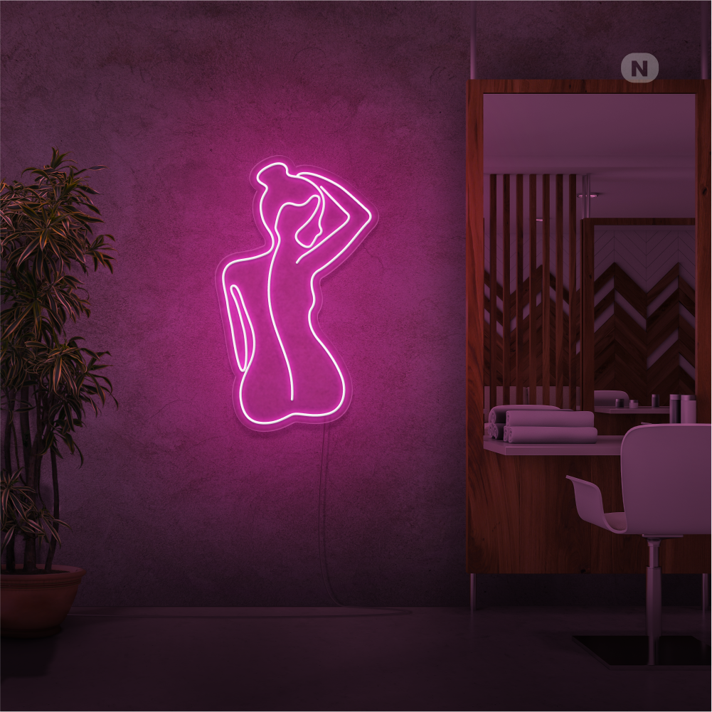 Neonskilt Kropp