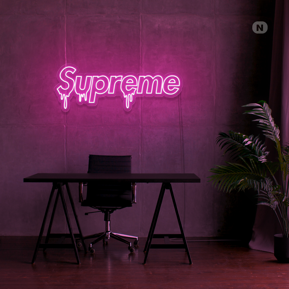 Neonskilt Supreme
