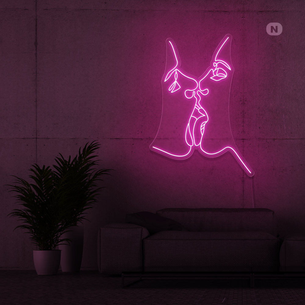 Neonskiltet Del kjærligheten