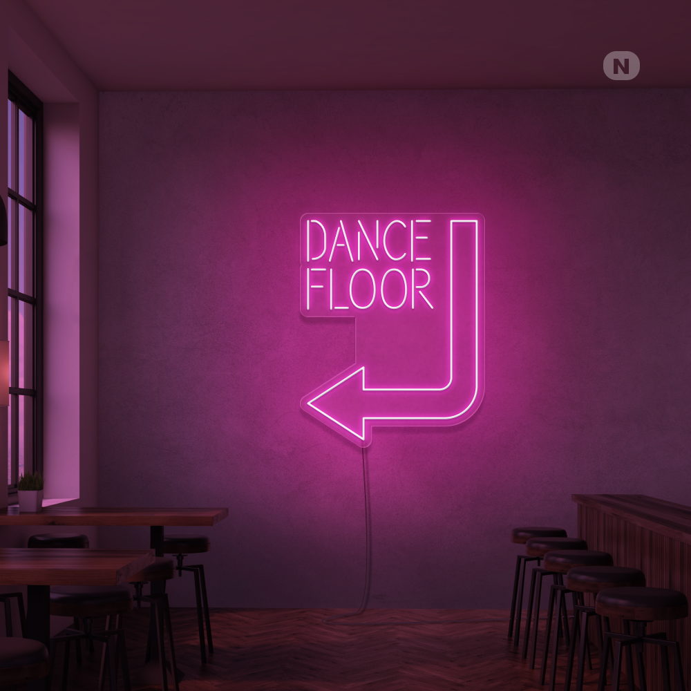 Neonskilt Dance Floor