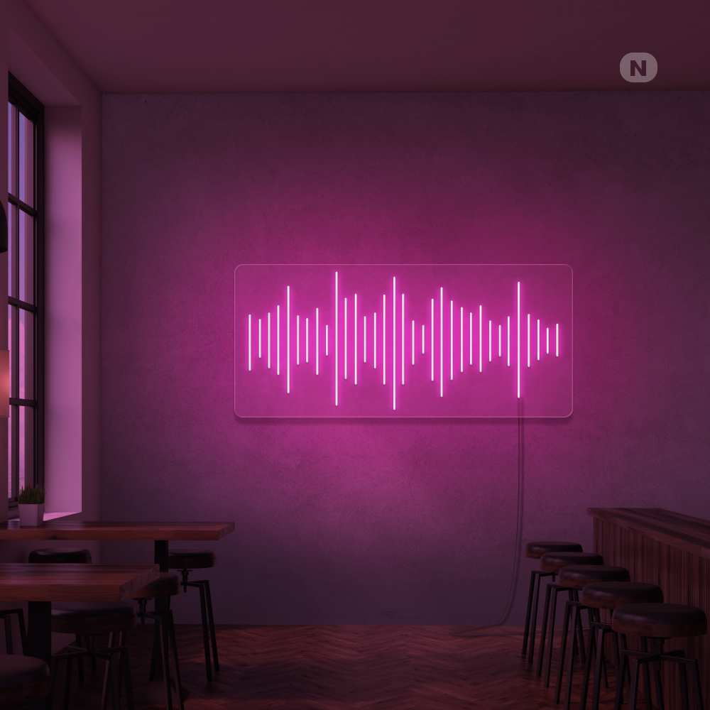 Neonskilt Musikkbar