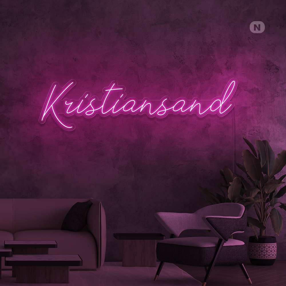 Neonskilt Kristiansand