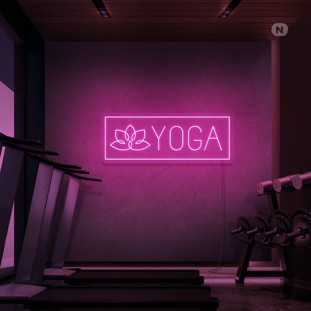 Neonskilt Yoga