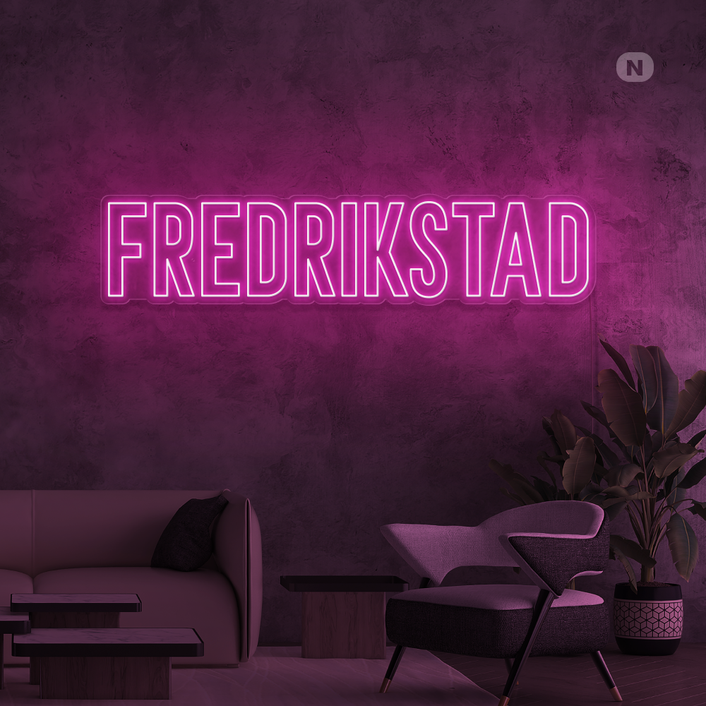 Neonskilt Fredrikstad