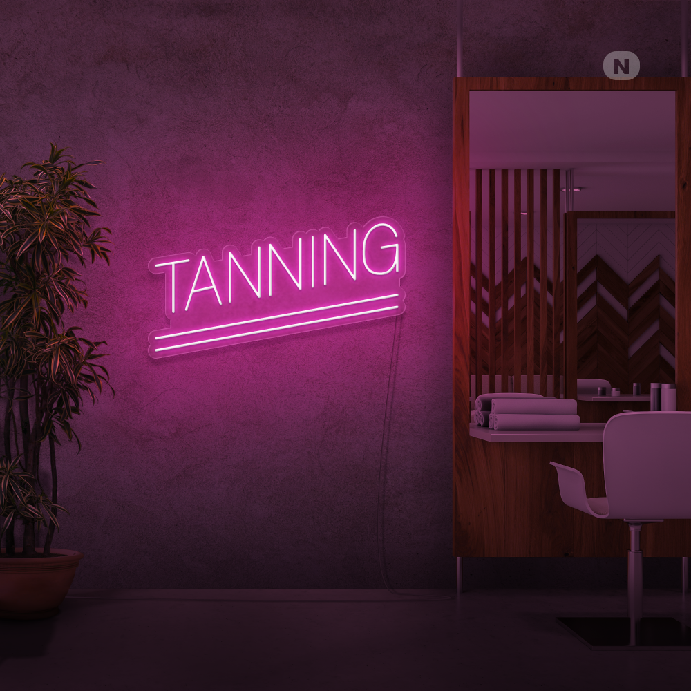 Neonskilt Tanning