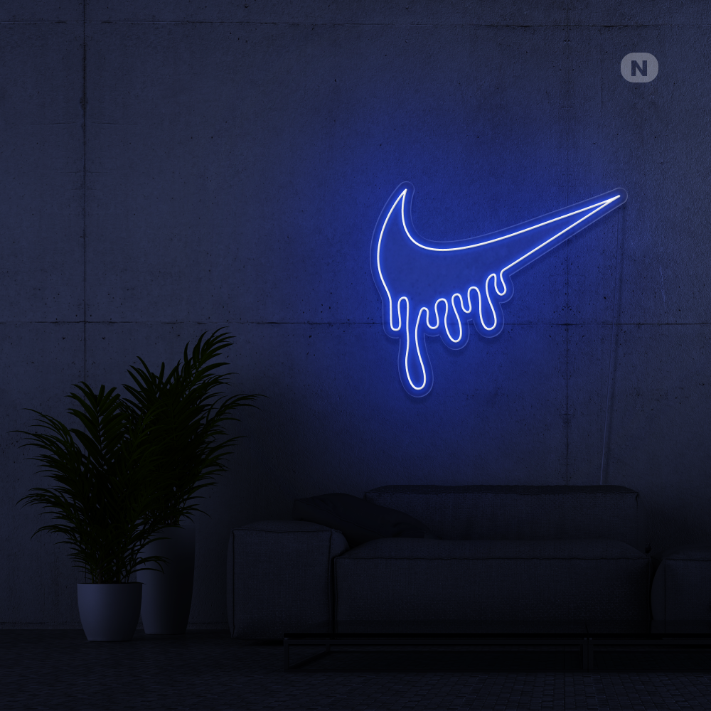 Neonskilt Nike Drip