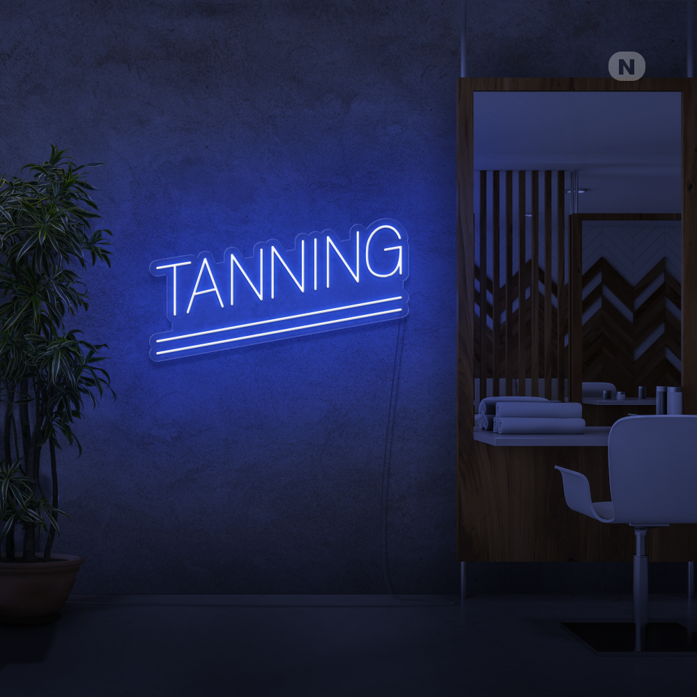 Neonskilt Tanning
