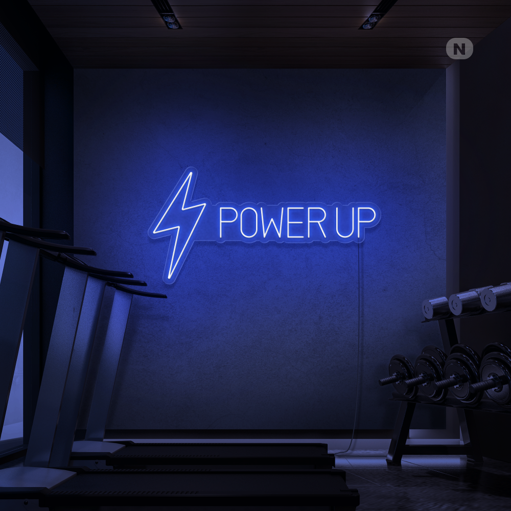 Neonskilt Power Up