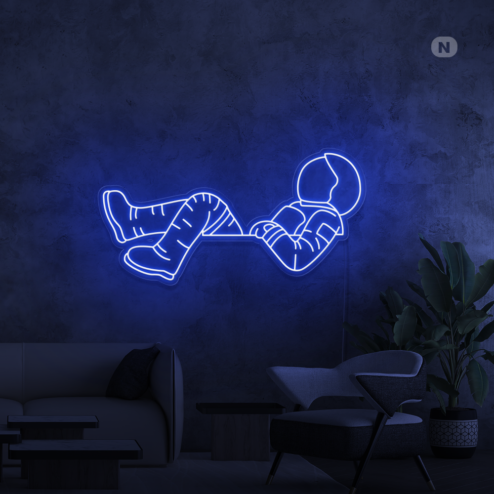 Neonskilt Astronaut