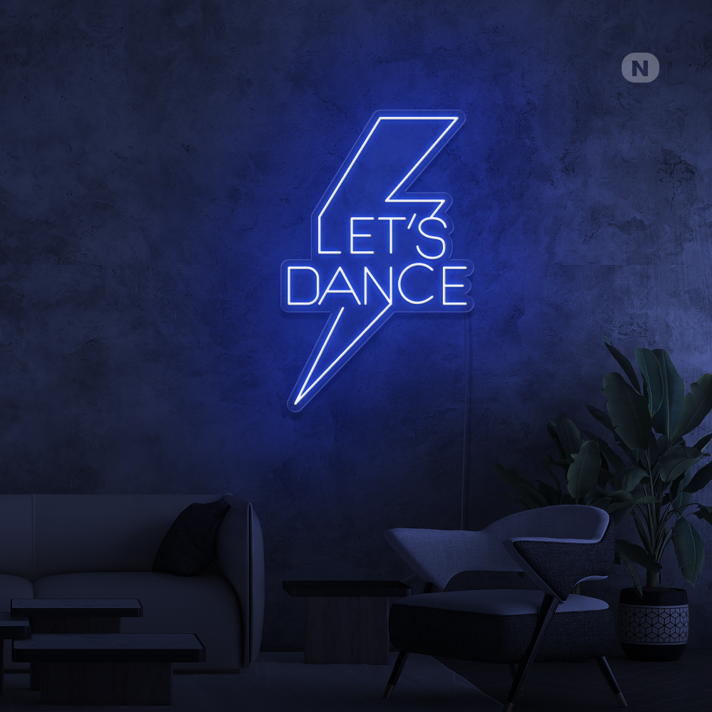 Neonskilt Let's Dance