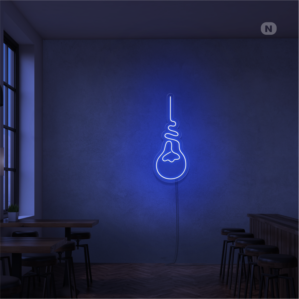 Neonskilt Light Bulb