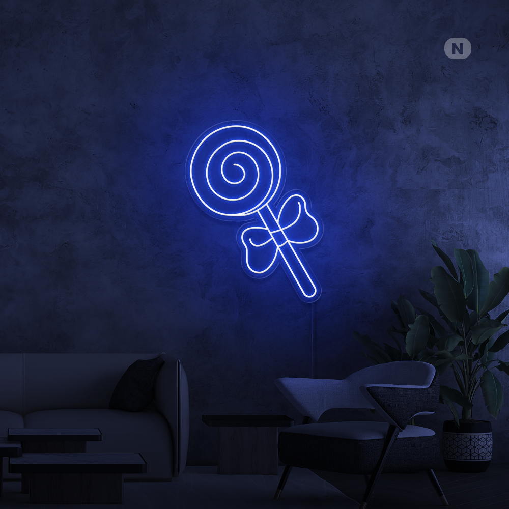 Neonskilt Lollipop