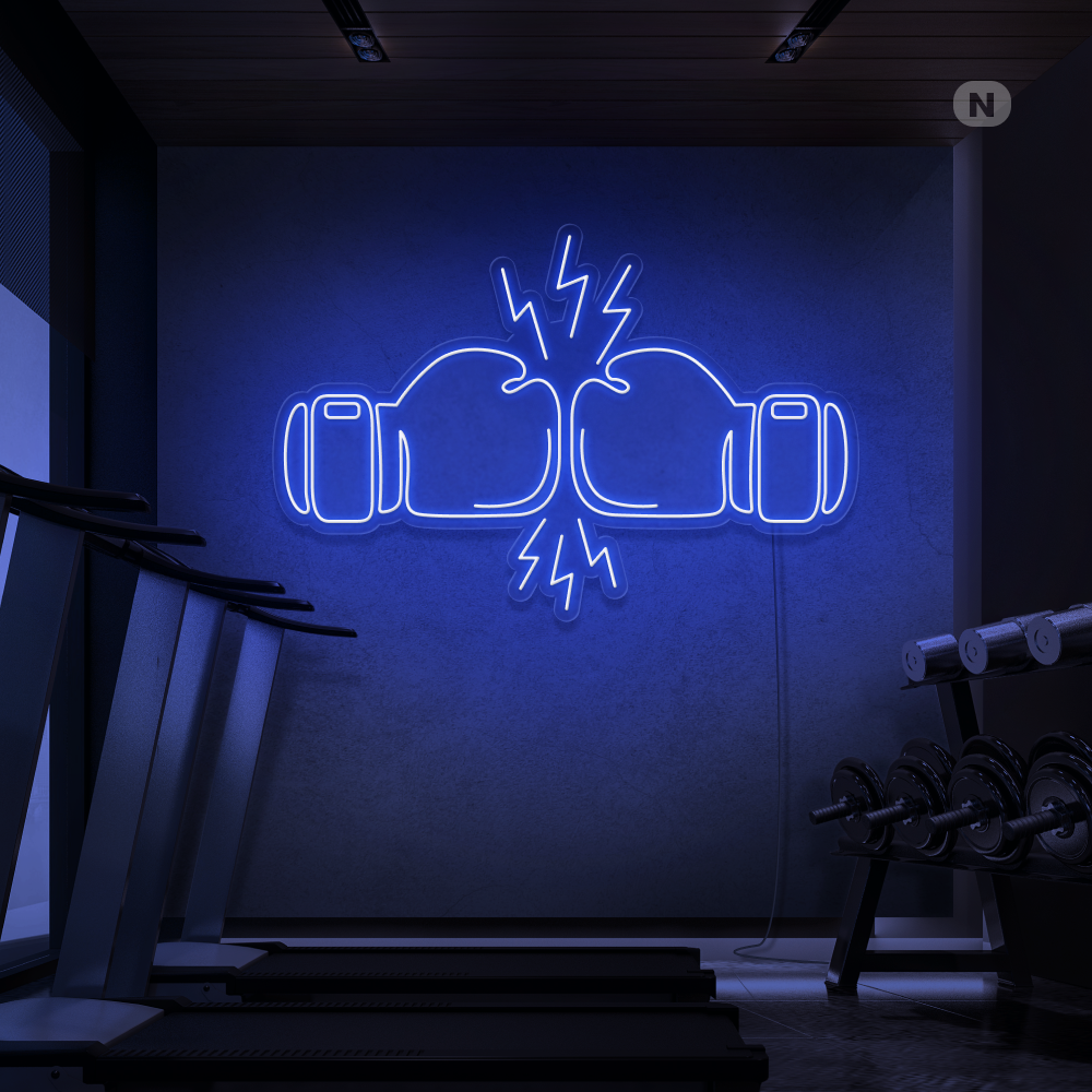 Neonskilt Boksing