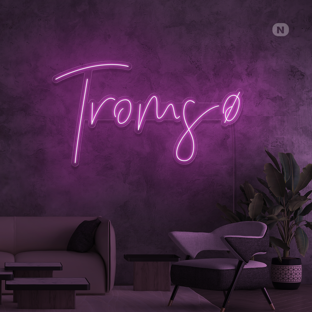 Neonskilt Tromso
