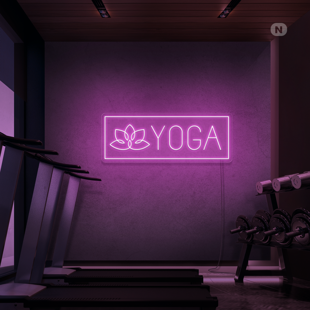 Neonskilt Yoga