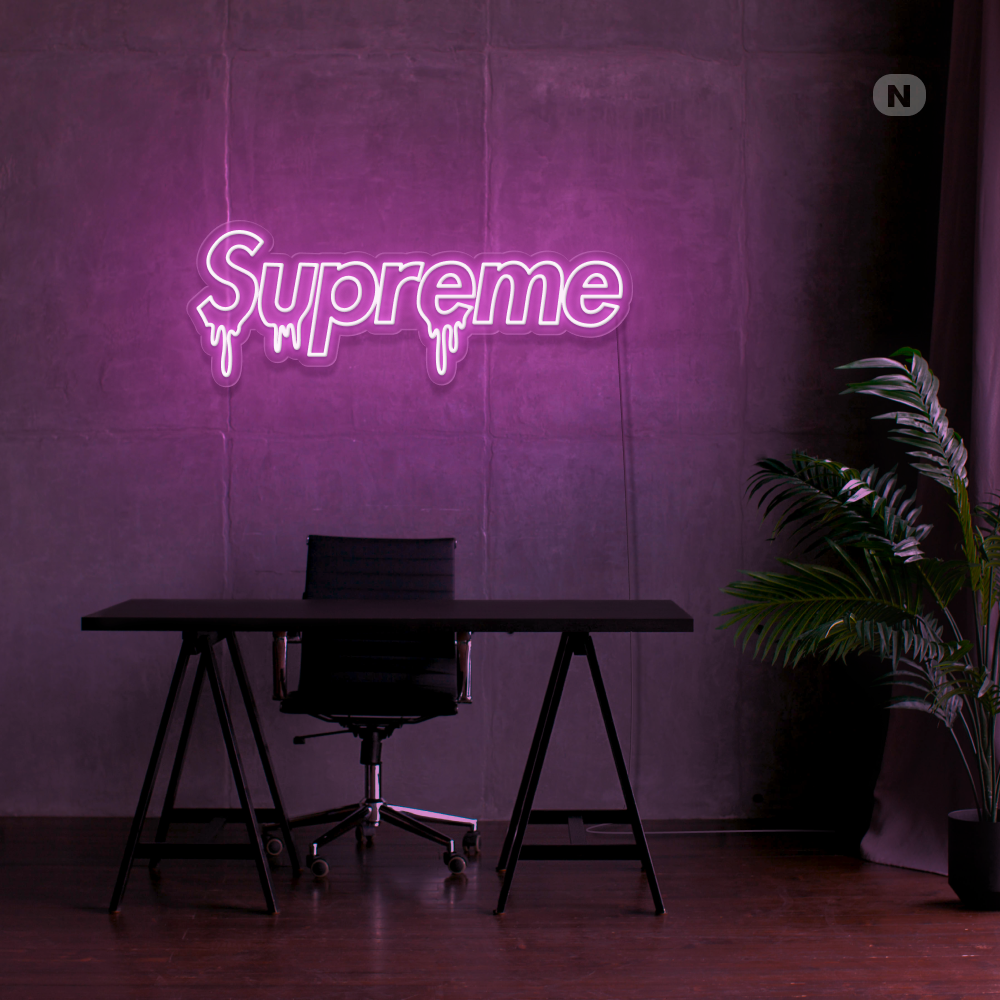 Neonskilt Supreme