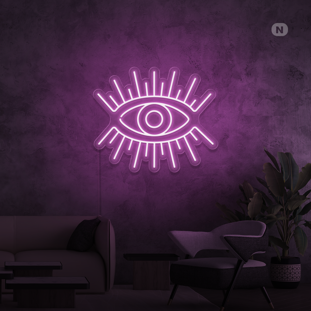 Neonskilt Kunstnerisk øye