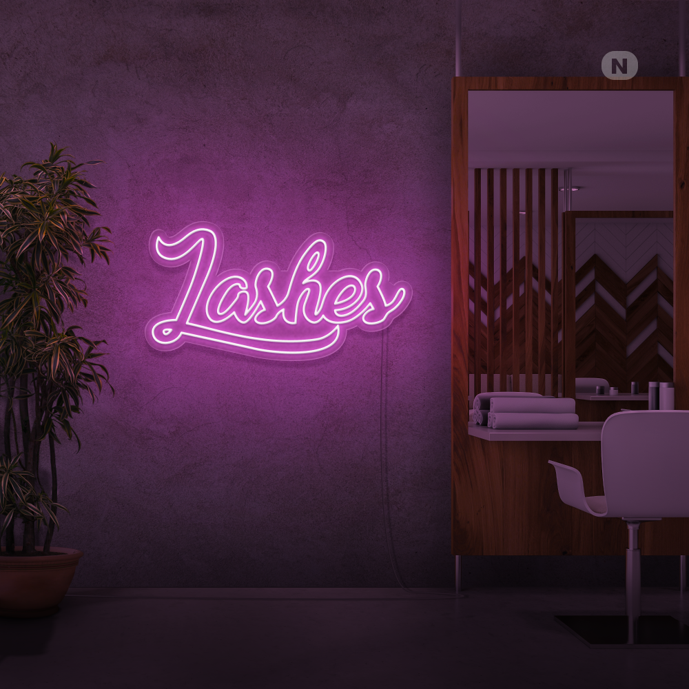 Neonskilt Lashes