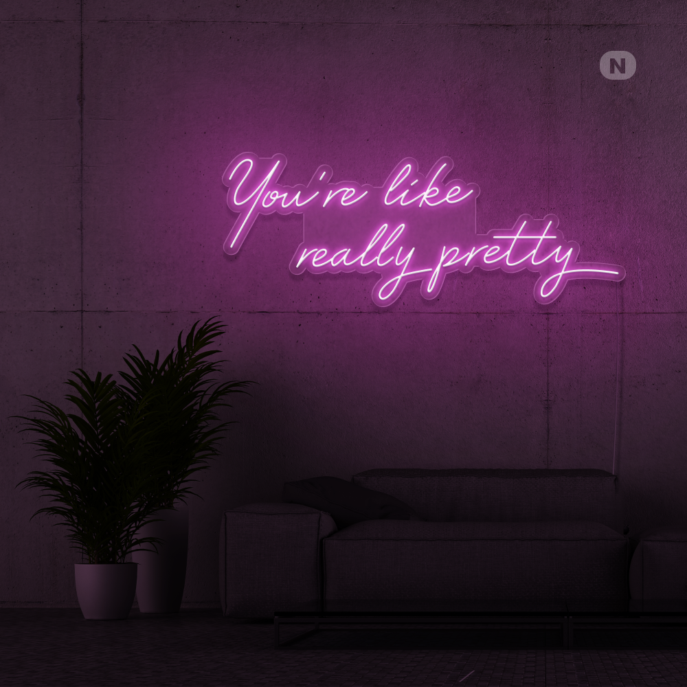 Neonskilt Life Quote