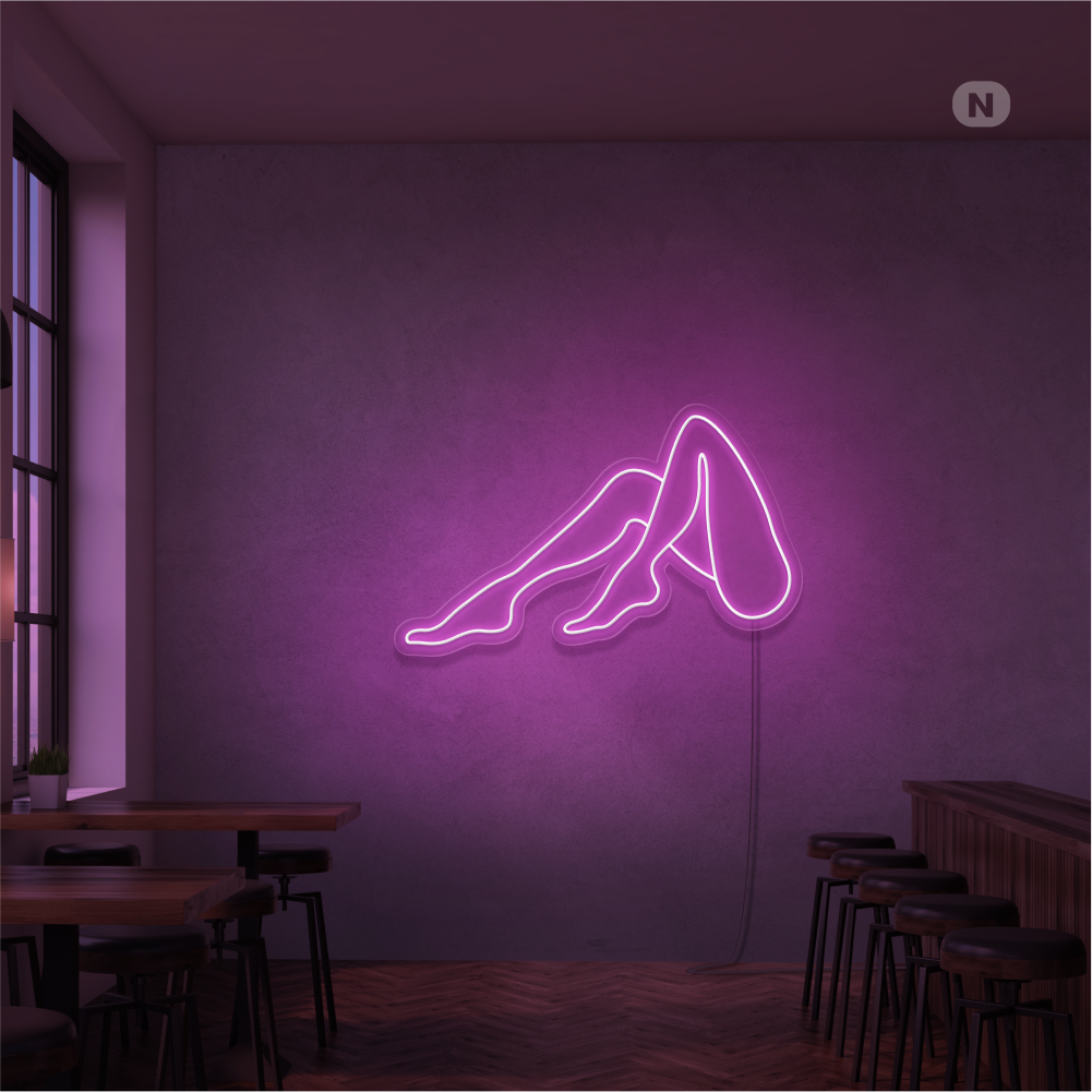 Neonskilt Legs for kvinner