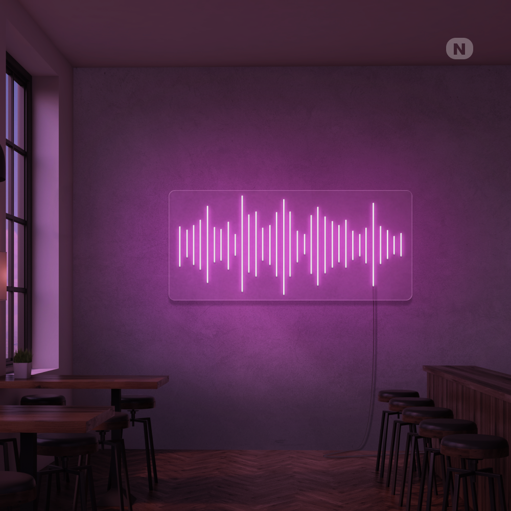 Neonskilt Musikkbar