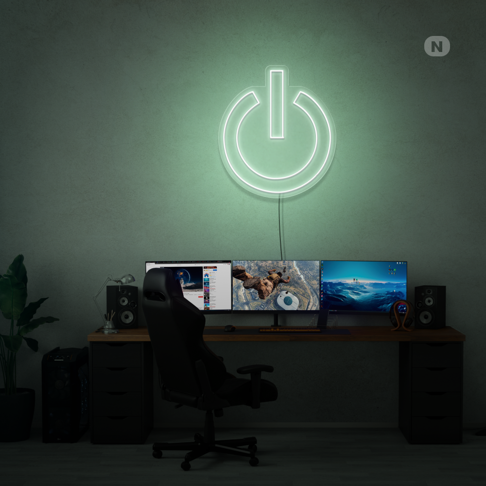 Neonskilt Power