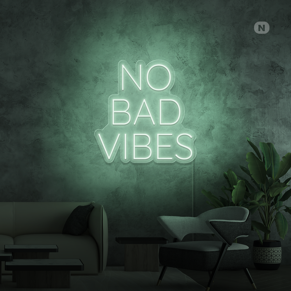 Neonskilt No Bad Vibes