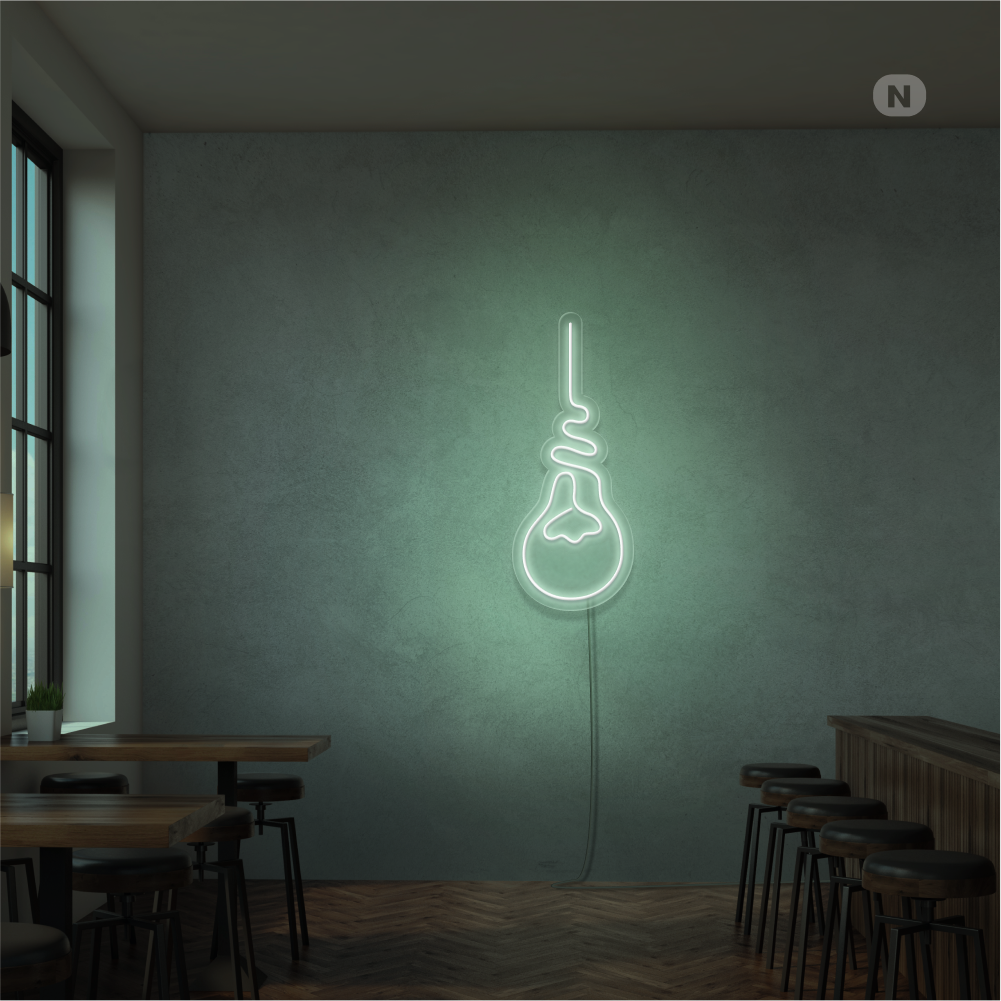 Neonskilt Light Bulb