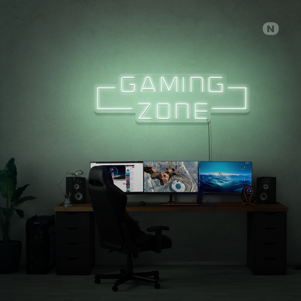 Neonskilt Gaming Zone
