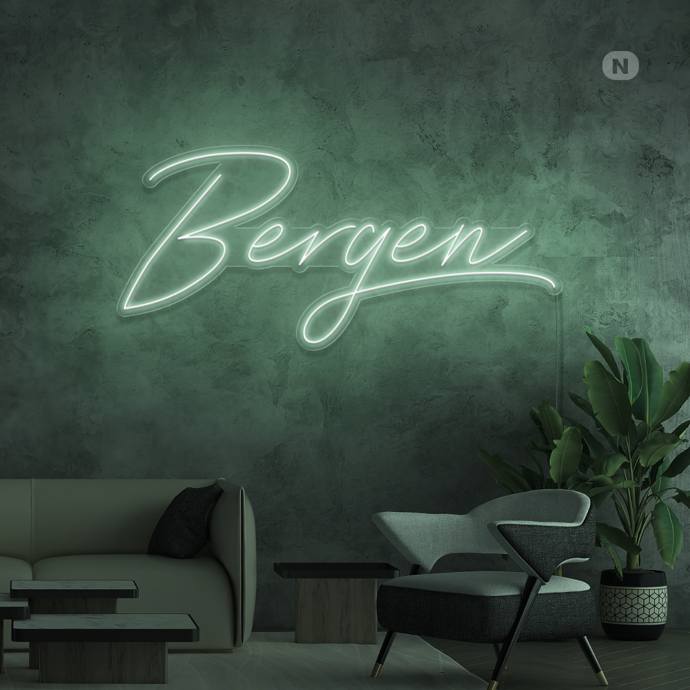 Neonskilt Bergen