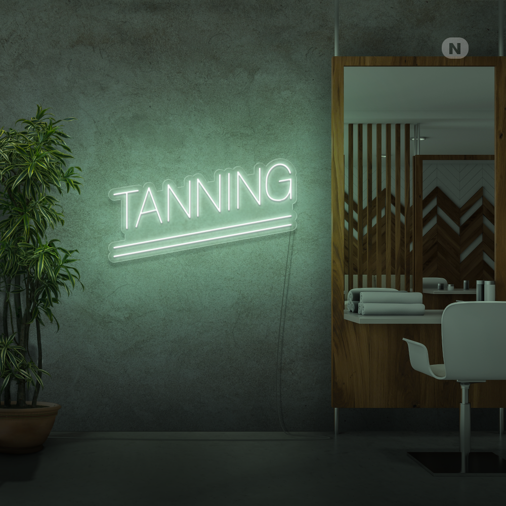 Neonskilt Tanning