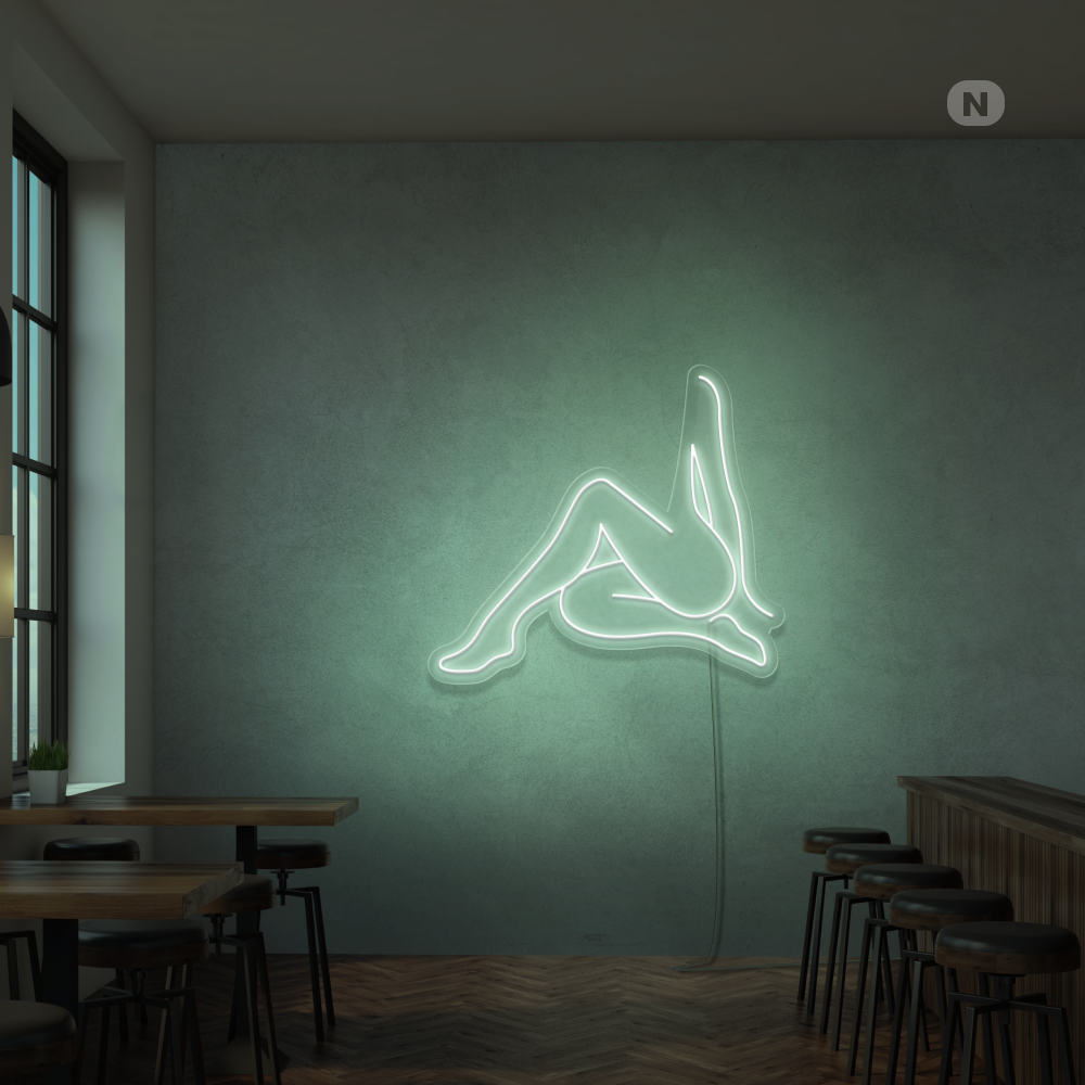 Neonskilt Sexy jente