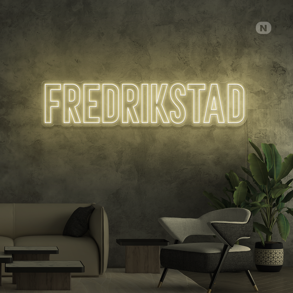 Neonskilt Fredrikstad