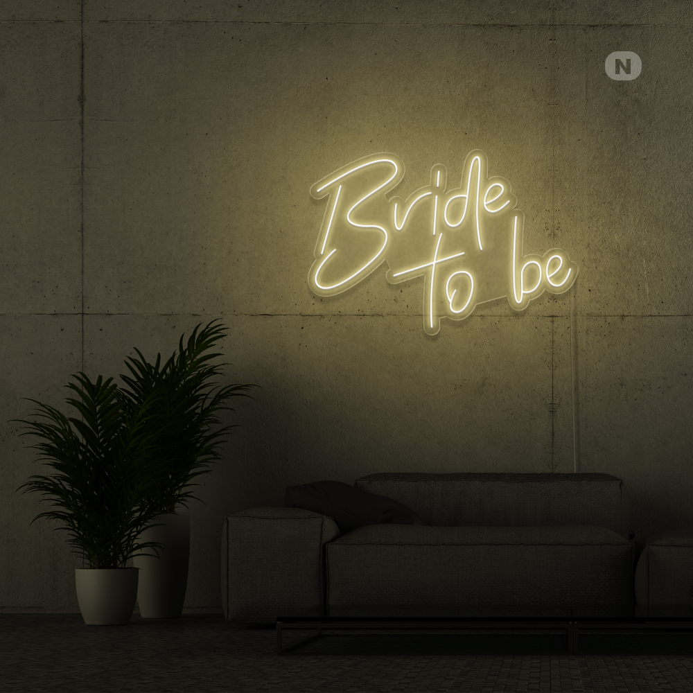 Neonskilt Bride To Be