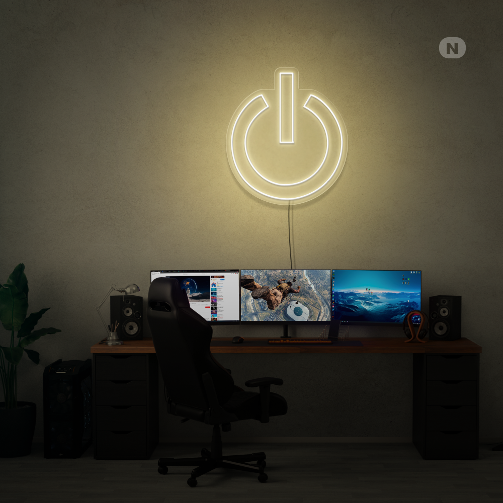 Neonskilt Power