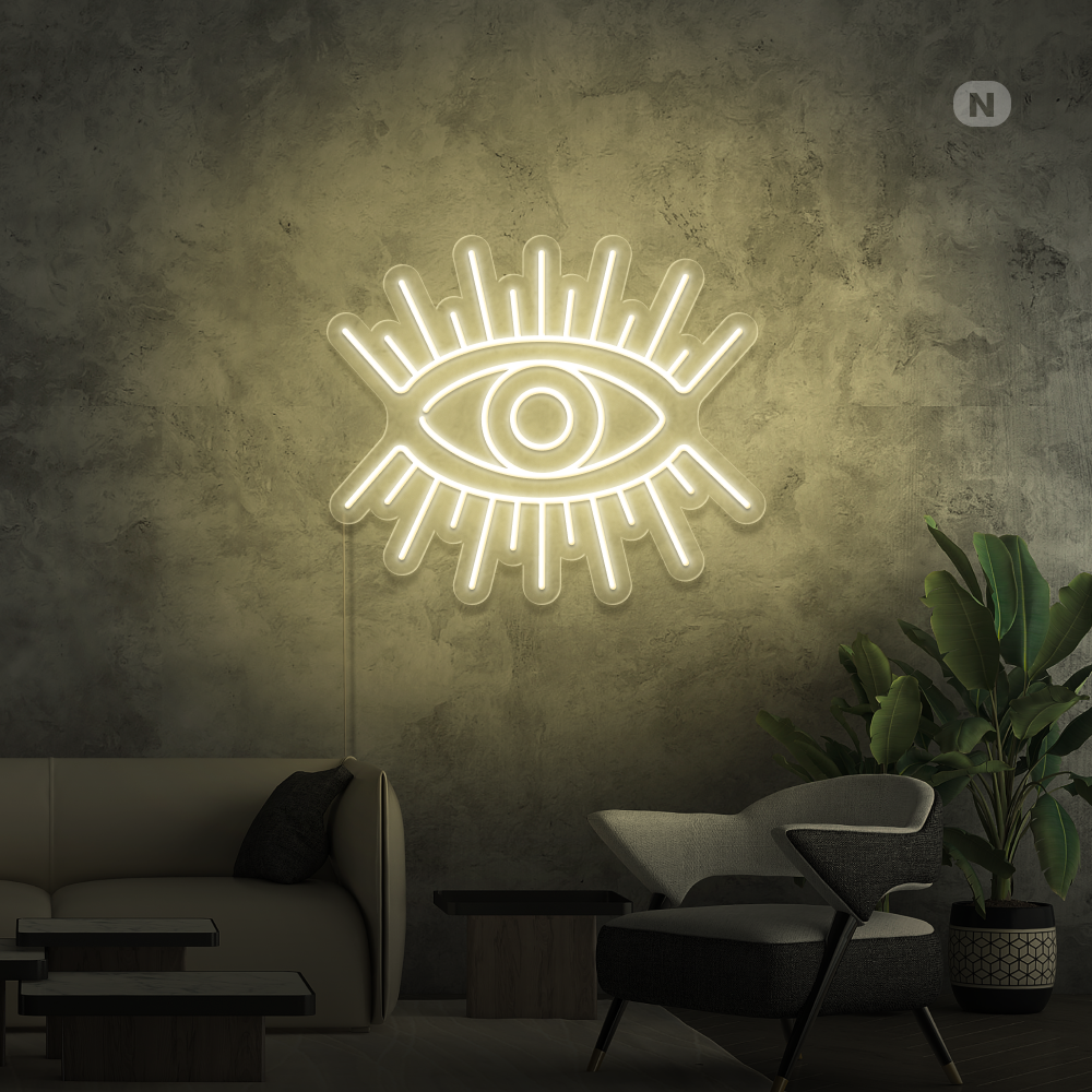 Neonskilt Kunstnerisk øye