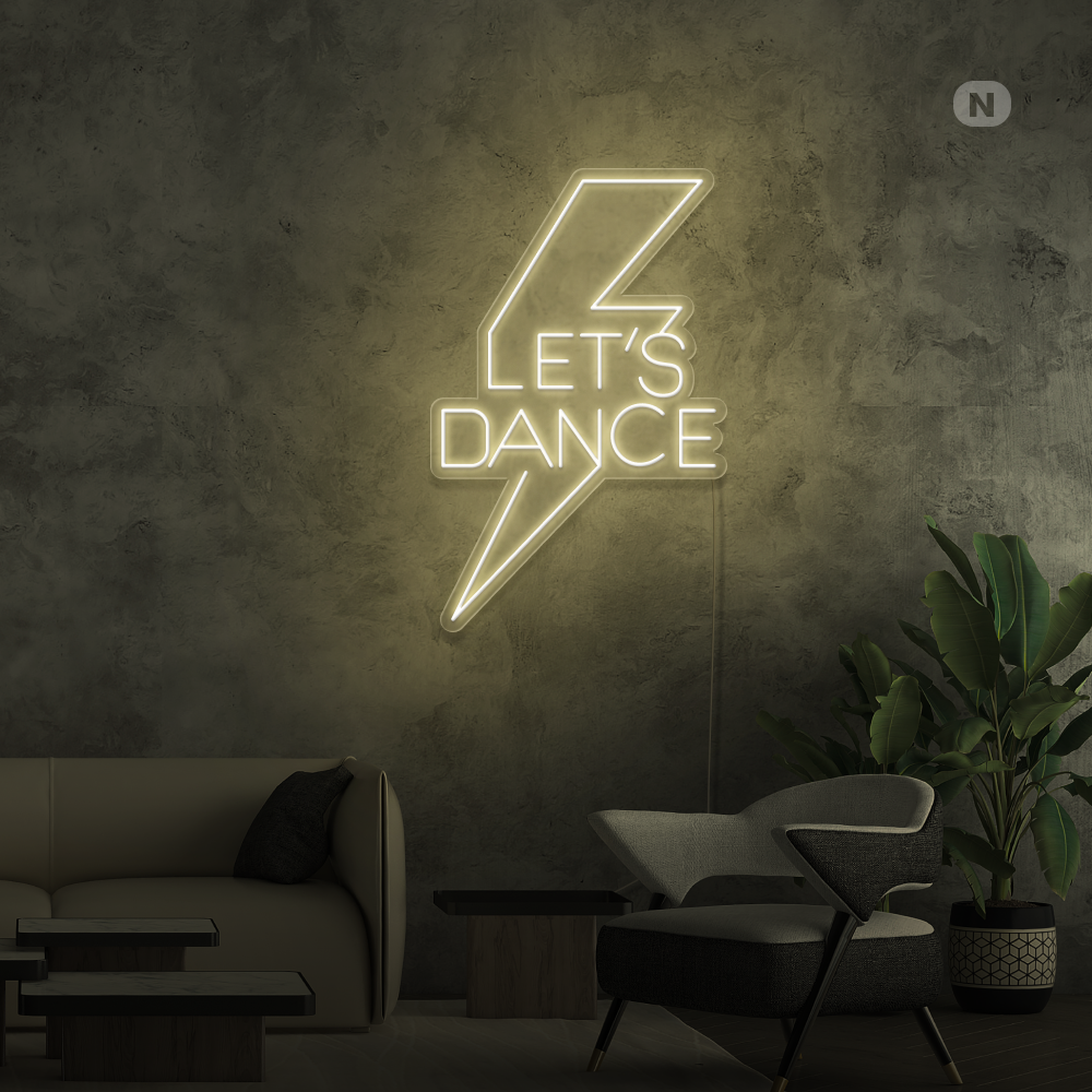 Neonskilt Let's Dance