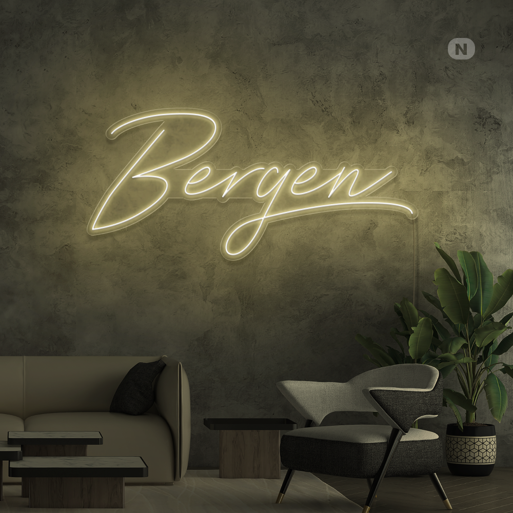 Neonskilt Bergen