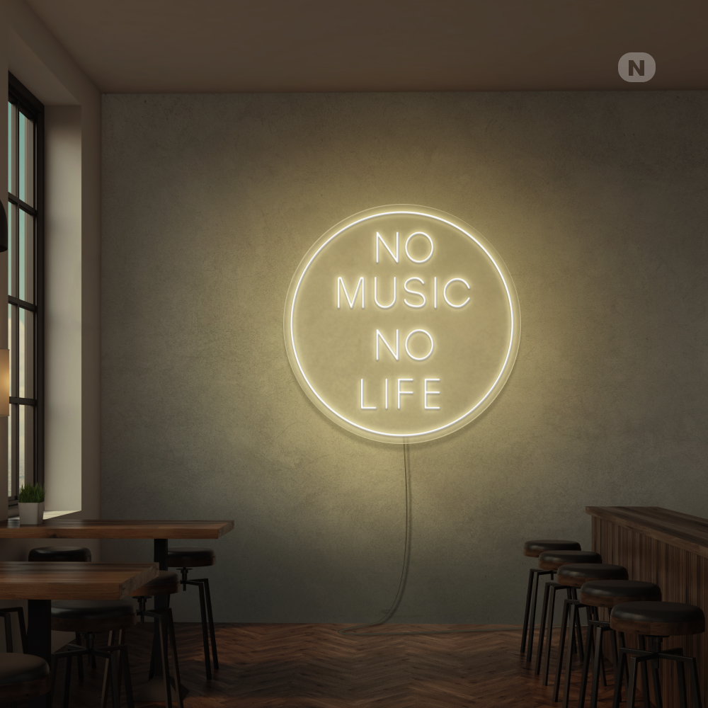 Neonskilt Music