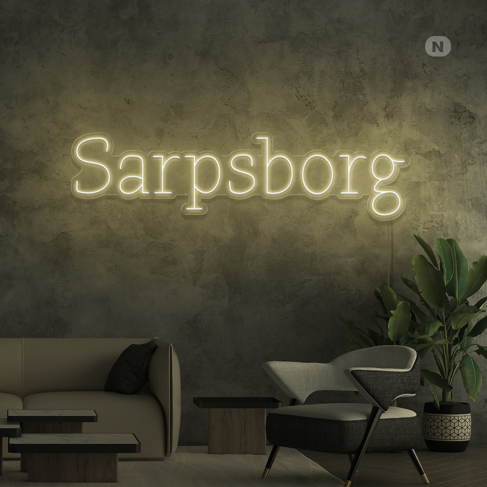 Neonskilt Sarpsborg