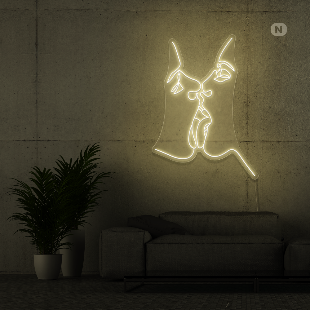 Neonskiltet Del kjærligheten