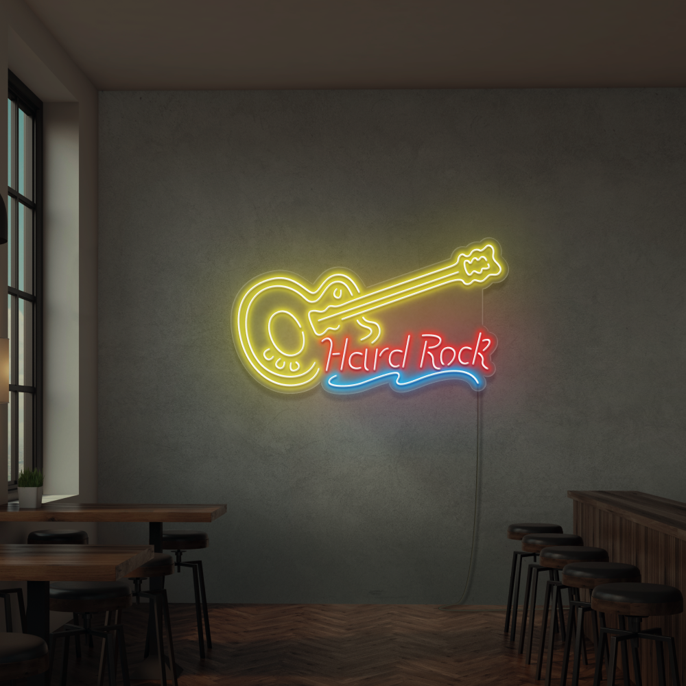 Neonskilt Hard Rock