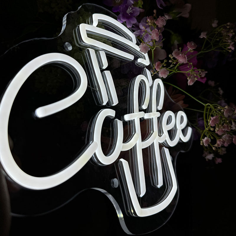 Neonskilt Kaffe