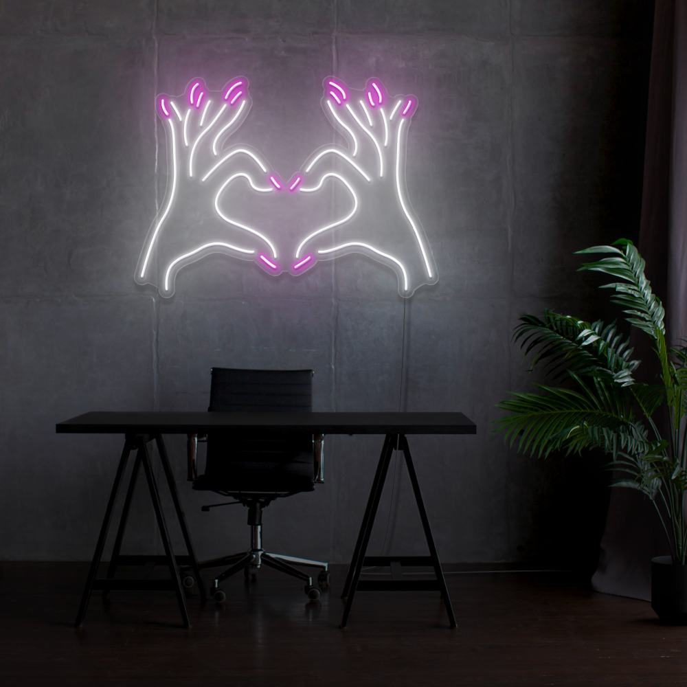 Neonskilt Negler