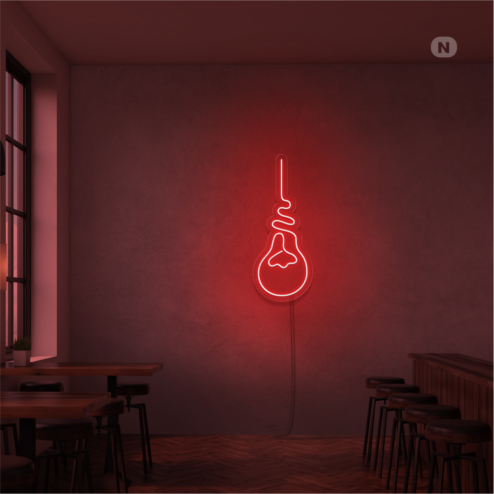 Neonskilt Light Bulb