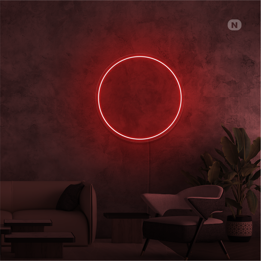 Neonskilt ZEN Circle