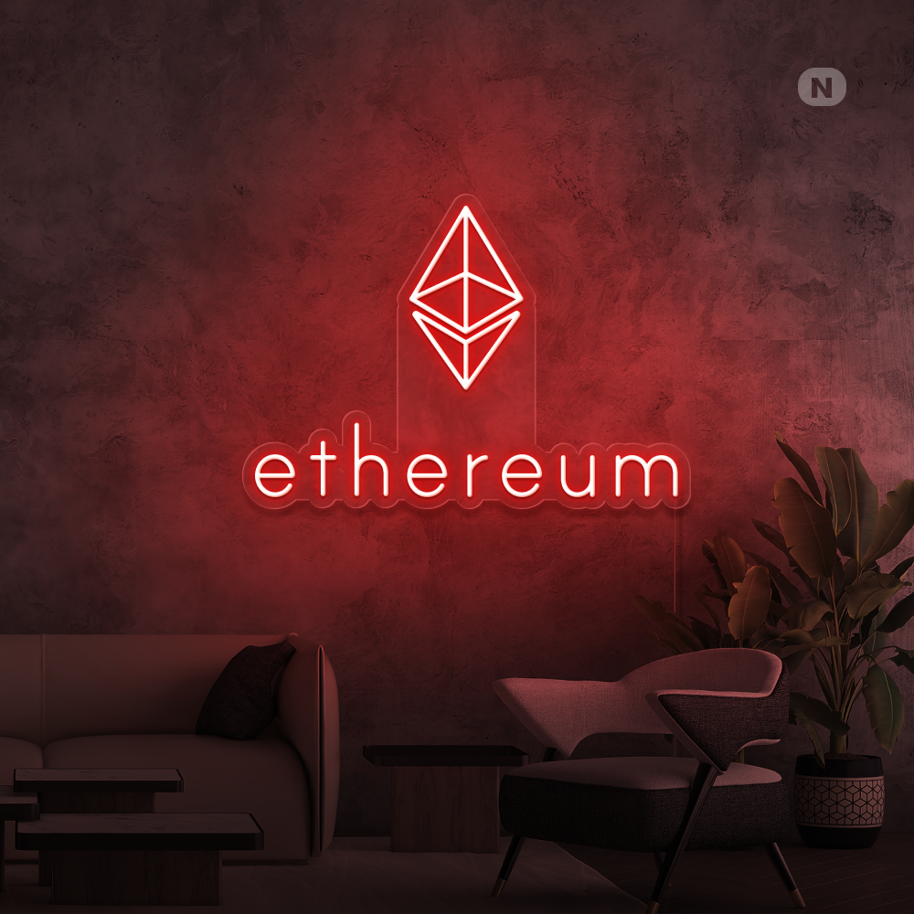 Neonskilt Ethereum