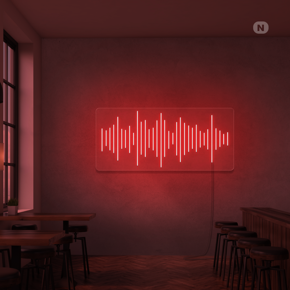 Neonskilt Musikkbar